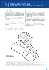 Group Assessment: Cycle I January-March 2015 Displacement Tracking Matrix Group Assessment: Cycle I Displacement Tracking Matrix | January - March 2015