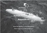 IFM-GEOMAR Annual Report 2009 Appendices