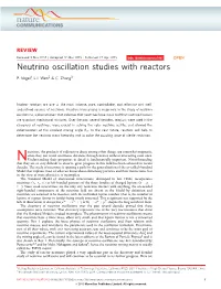 Neutrino Oscillation Studies with Reactors