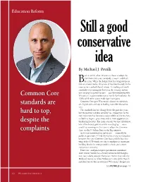 Common Core Standards Are Hard to Top, Despite the Complaints