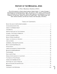 History of the Mediaeval Jews