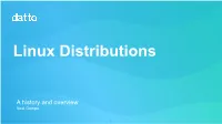 Linux Distributions