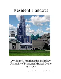 Resident Handout