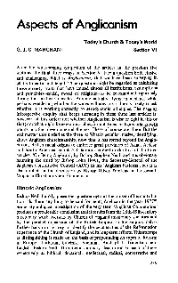 Aspects of Anglicanism