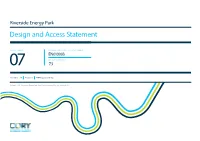 Riverside Energy Park Design and Access Statement