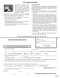 The 50-Miler Program 50-Miler Award Application