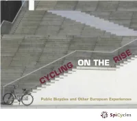 CYCLING on the RISE 4 Introduction