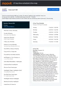 U1 Bus Time Schedule & Line Route