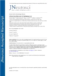 A Brain-Heart Biomarker for Epileptogenesis