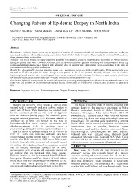 Changing Pattern of Epidemic Dropsy in North India