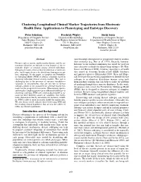 Clustering Longitudinal Clinical Marker Trajectories from Electronic Health Data: Applications to Phenotyping and Endotype Discovery