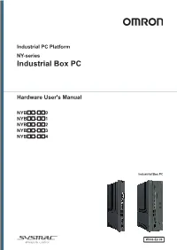 NY-Series Industrial Box PC Hardware User's Manual (W553) 1 Introduction
