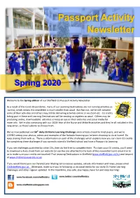 Passport Activity Newsletter