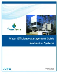 Mechanical Systems Water Efficiency Management Guide