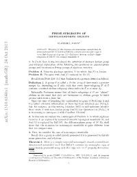 Arxiv:1310.6548V1 [Math.GR] 24 Oct 2013 Every Hwta H Iuto O Ocmatmnflsi Ut Di Quite Is 3