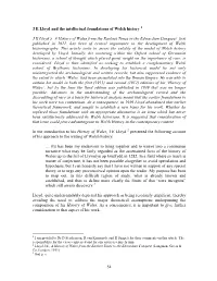 J E Lloyd and the Intellectual Foundations of Welsh History : Emyr
