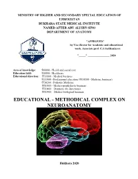 Methodical Complex on Neuroanatomy