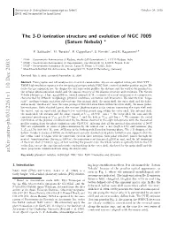 The 3-D Ionization Structure and Evolution of NGC 7009