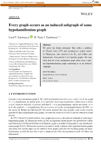 Every Graph Occurs As an Induced Subgraph of Some Hypohamiltonian Graph