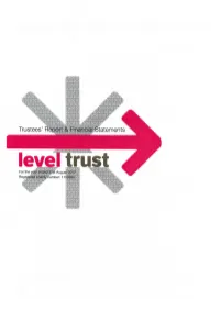 Level Trust Trustees' Annual Report