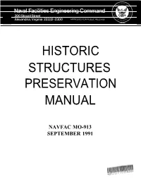 MO-913 Historic Structures Preservation Manual