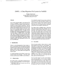 DMFS - a Data Migration File System for Netbsd