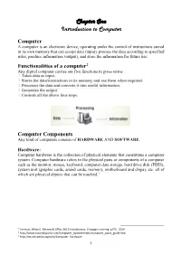 Introduction to Computer.Pdf