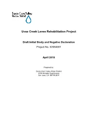 Uvas Creek Levee Rehabilitation Project