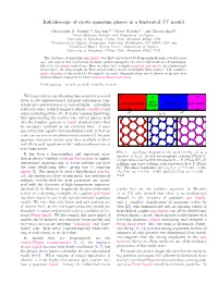 Kaleidoscope of Exotic Quantum Phases in a Frustrated XY Model