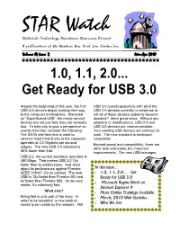 1.0, 1.1, 2.0... Get Ready for USB 3.0