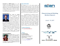 Characterizing and Modeling Wireless Channels