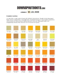 Dsb Color Chart 2020