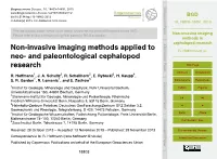 Non-Invasive Imaging Methods in Cephalopod Research