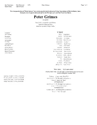 Peter Grimes Page 1 of 2 Opera Assn
