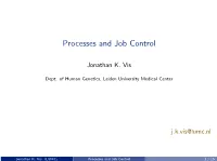 Processes and Job Control