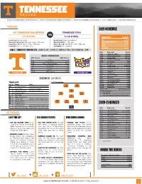 2021 Schedule Inside the Series 2020-21 Results