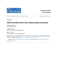 ABCG5 and ABCG8: More Than a Defense Against Xenosterols