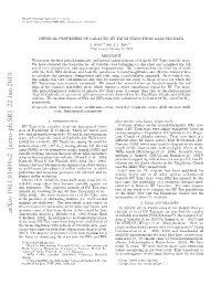 Arxiv:1901.01409V2 [Astro-Ph.SR] 22 Jan 2019 Thought to Be of RV Tau-Type, We Searched the Catalog Dimensional Chaos (E.G