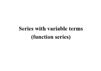 Function Series)