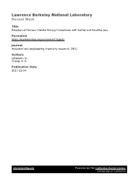 Lawrence Berkeley Laboratory UNIVERSITY of CALIFORNIA APPLI ED SCI ENCE .]