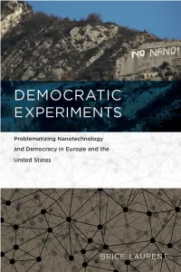Democratic Experiments Inside Technology Edited by Wiebe E
