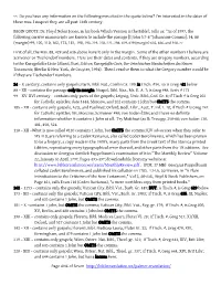 Do You Have Any Information on the Following Mss Cited in the Quote Below? I'm Interested in the Dates of These Mss