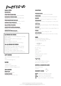 SMALL BITES by DESIGN ICE CREAM 18+ By