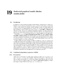 19 Undirected Graphical Models (Markov Random Fields)