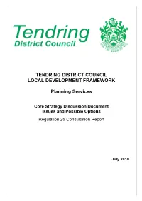 Tendring District Council Local Development Framework