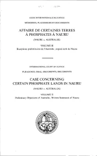 NAURU (NAURU C