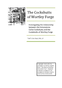 The Cockshutts of Wortley Forge Using Historical Sources
