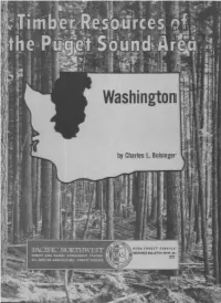 Timber Resources of the Puget Sound Area, Washington