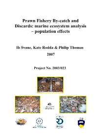 Draft Final Report FRDC 2003/023