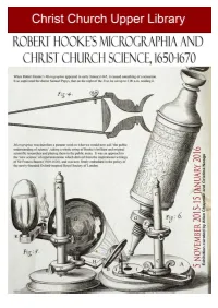 Robert Hooke's Micrographia